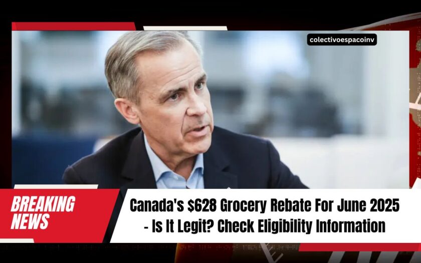 Canada's $628 Grocery Rebate For June 2025 – Is It Legit? Check Eligibility Information